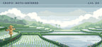 Crops: Auto-Watered full flat-lay artwork