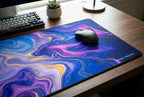 Neon Marble artwork and surface close-up