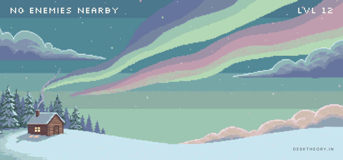No Enemies Nearby full flat-lay artwork