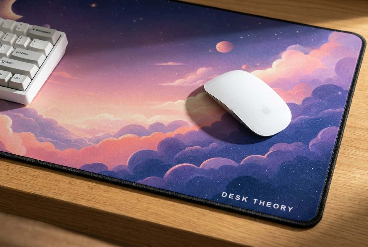 Pastel Celestial artwork and surface close-up