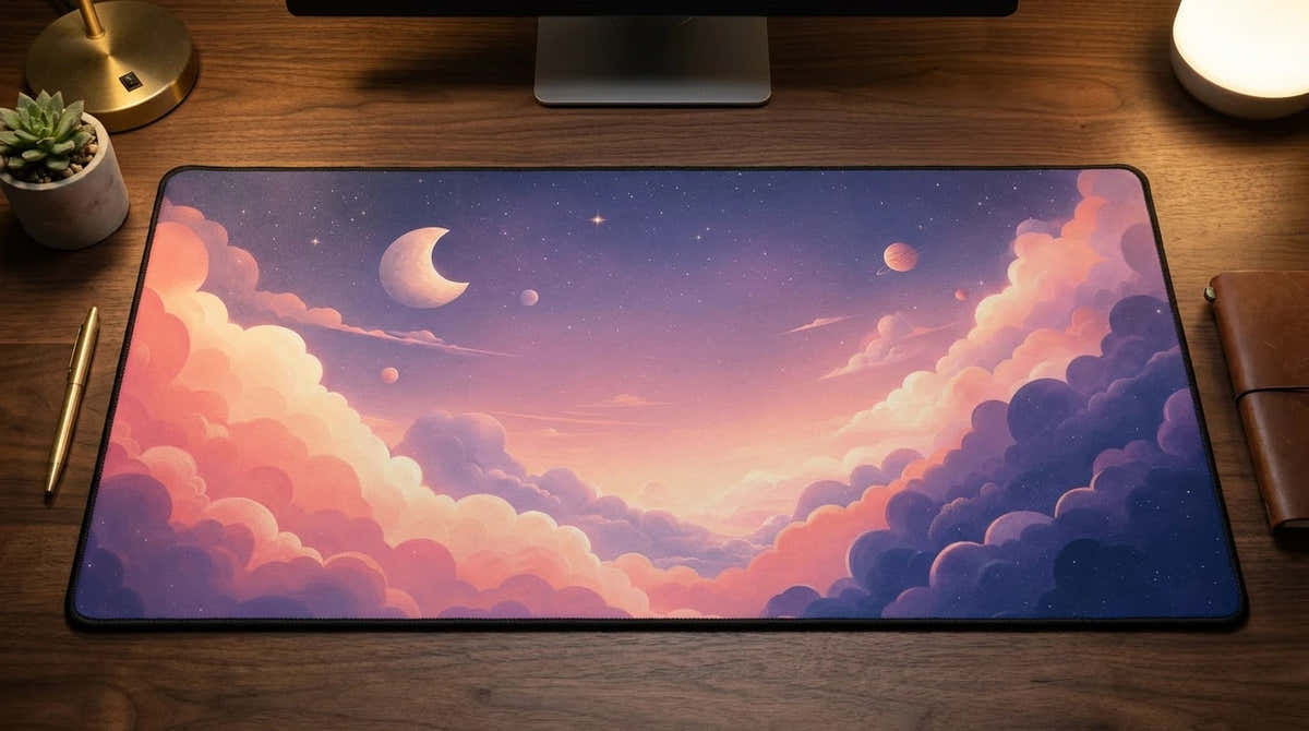 Pastel Celestial full flat-lay artwork