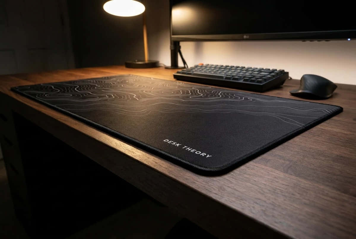 Topographic Black side profile showing 3 mm thickness